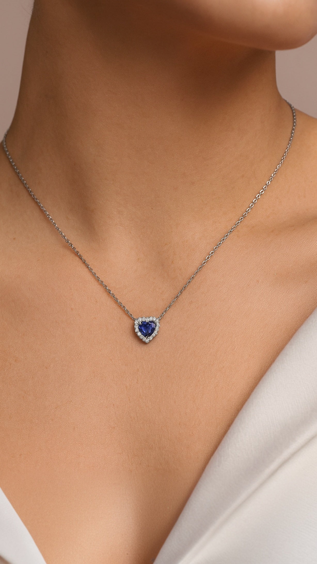 Sapphire Serenade Necklace