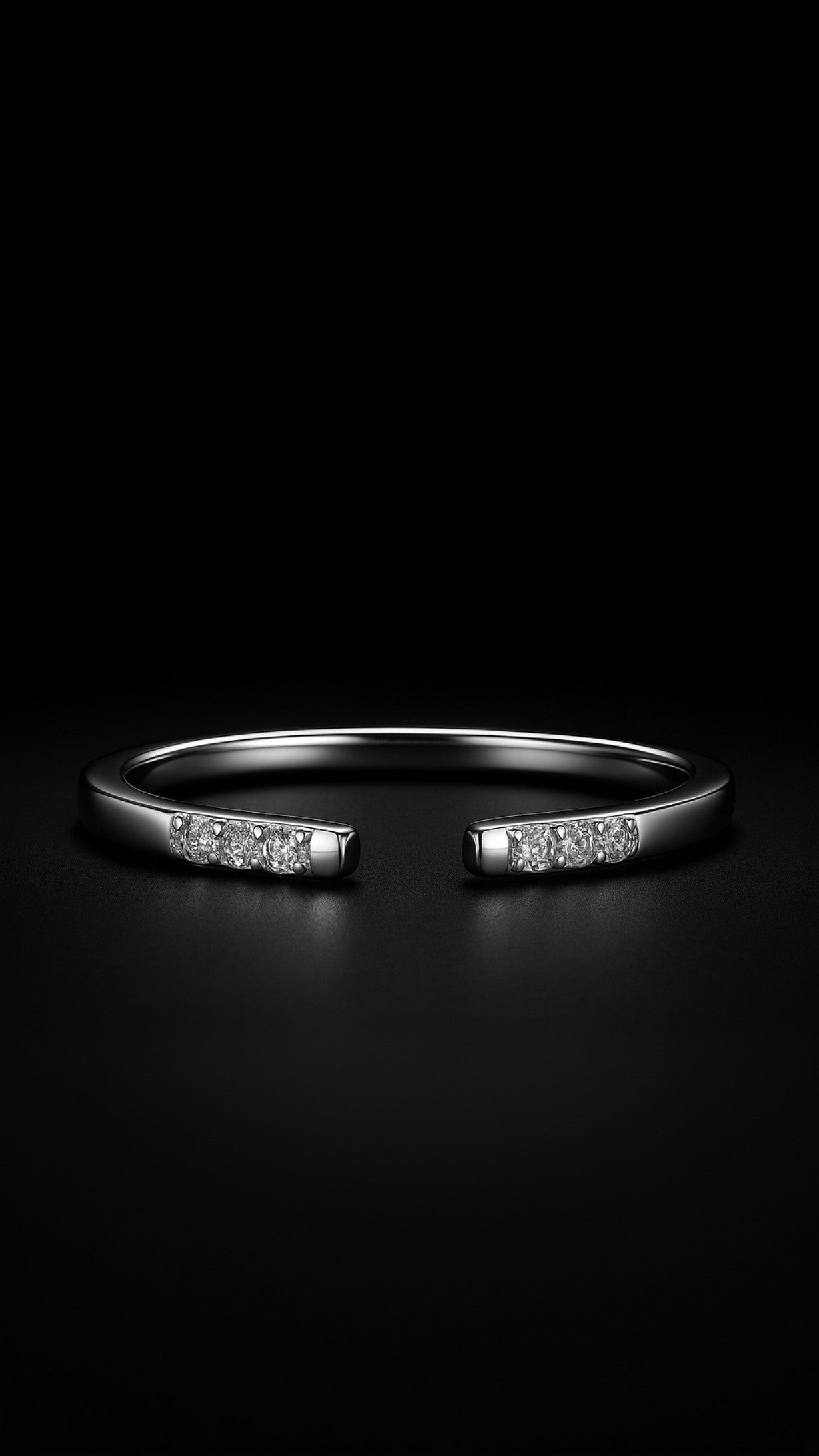 Refined Sparkle Ring