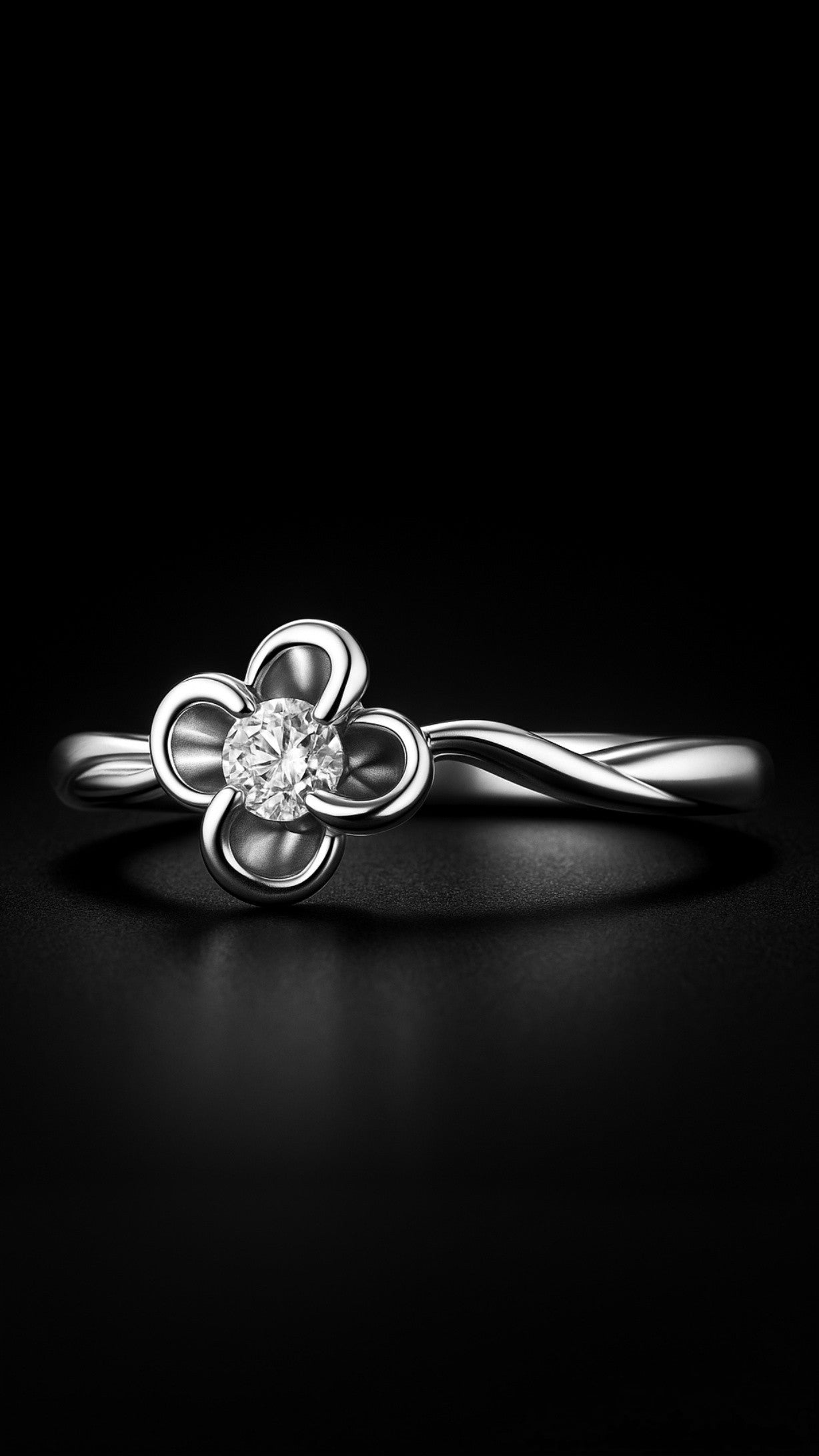 Clover Cascade Ring