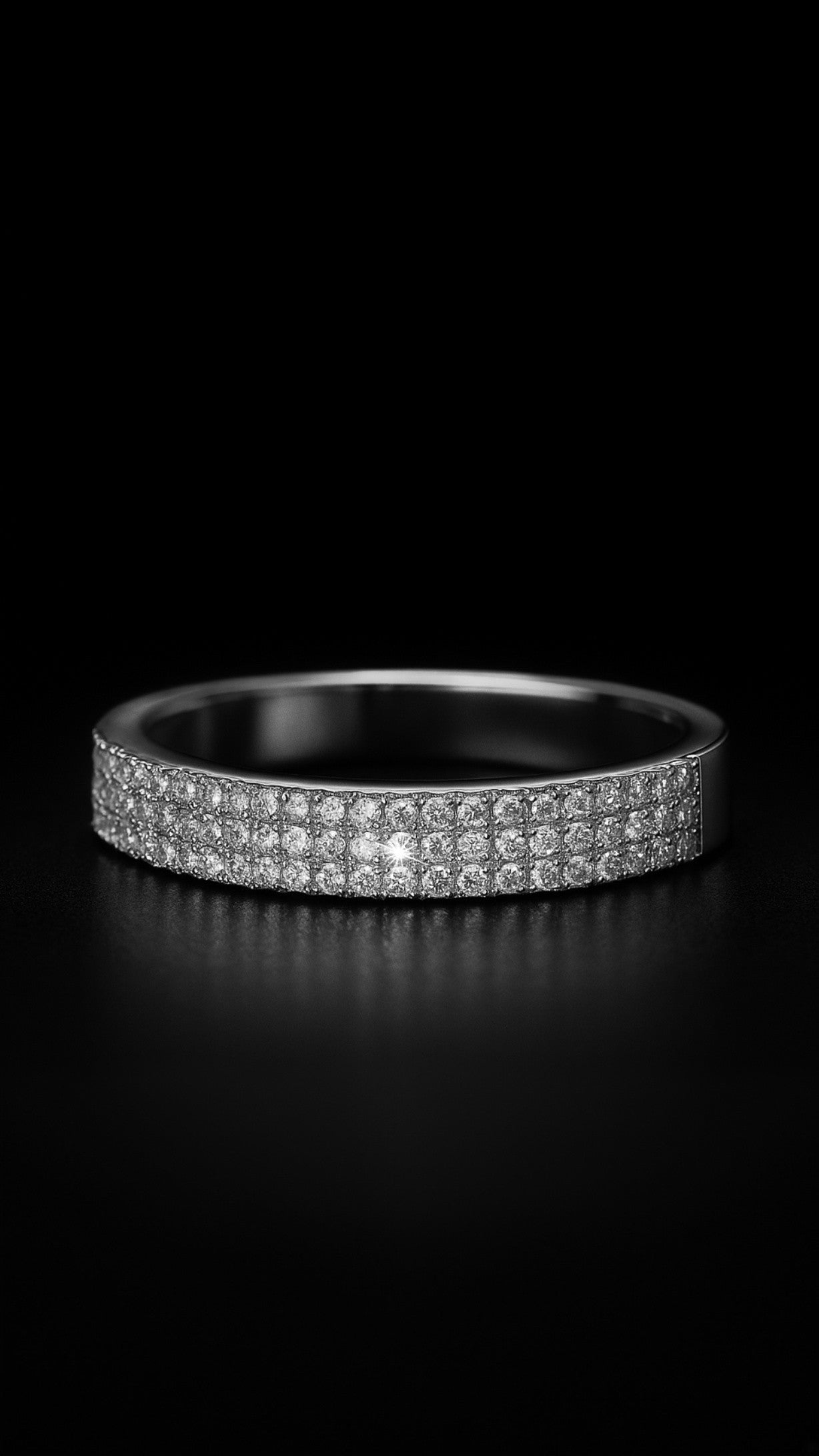 Serene Halo Ring