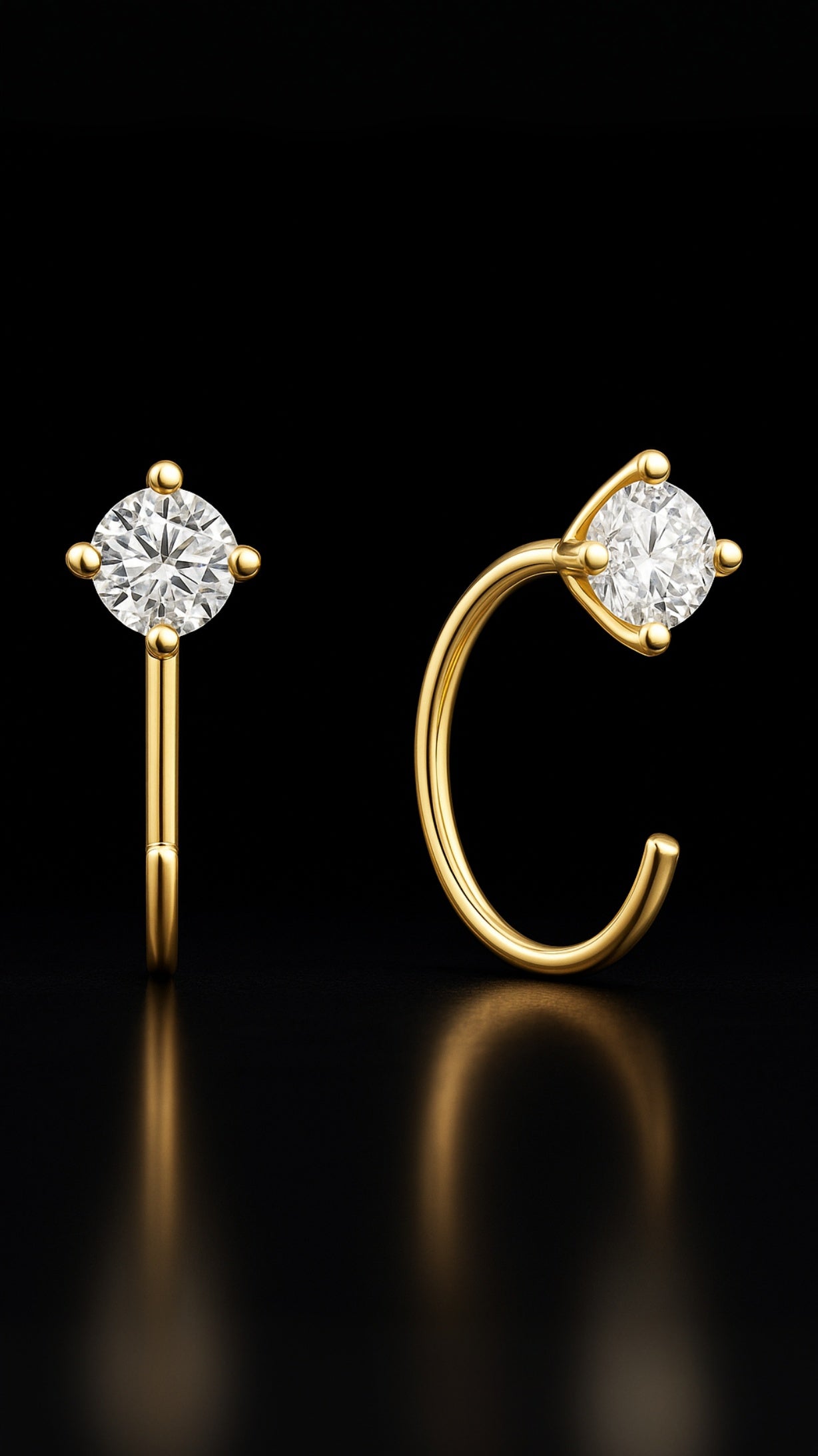 Orbital Star Örhängen