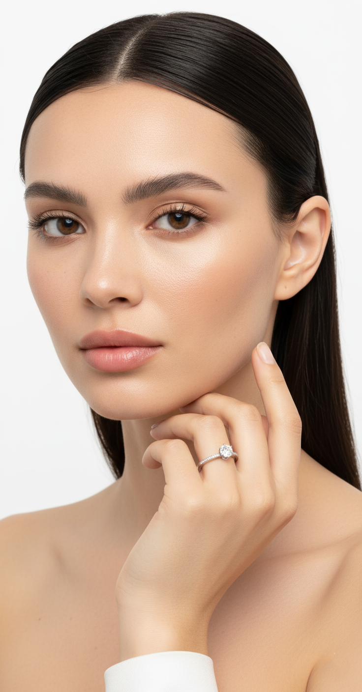 Gleaming Jewel Ring