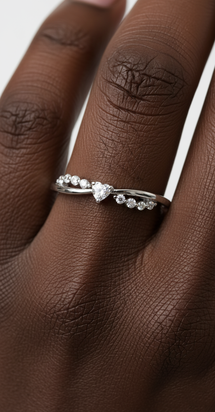 Glittering Crush Ring