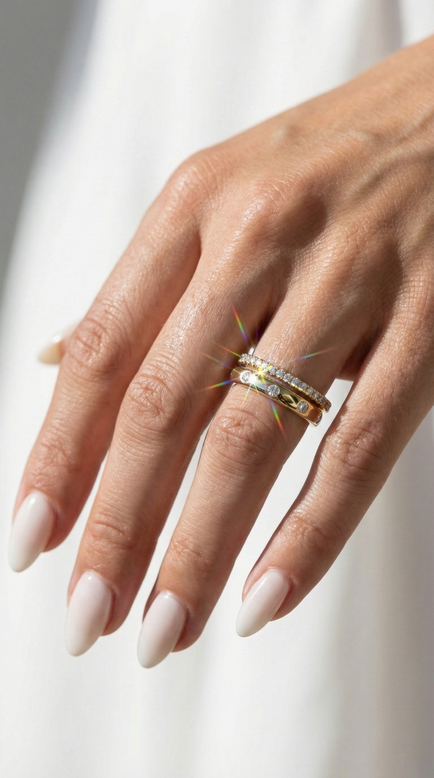 Bague opulente en onyx