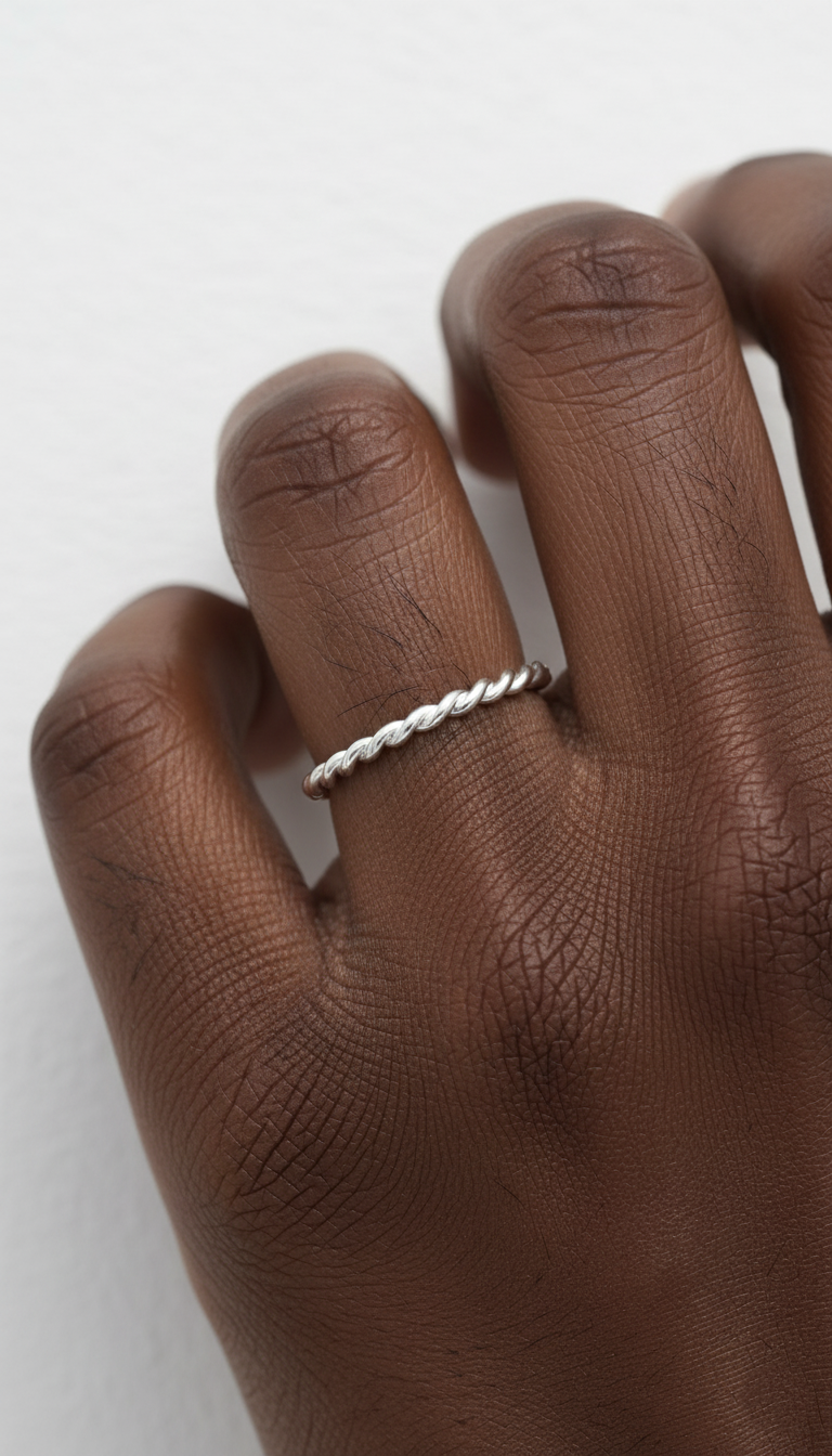 Lunar Loop Ring