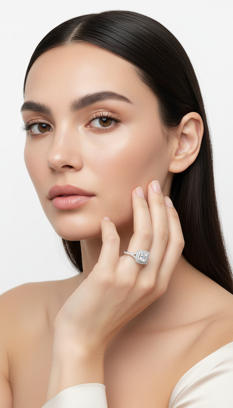 Lustrous Moonlight Ring