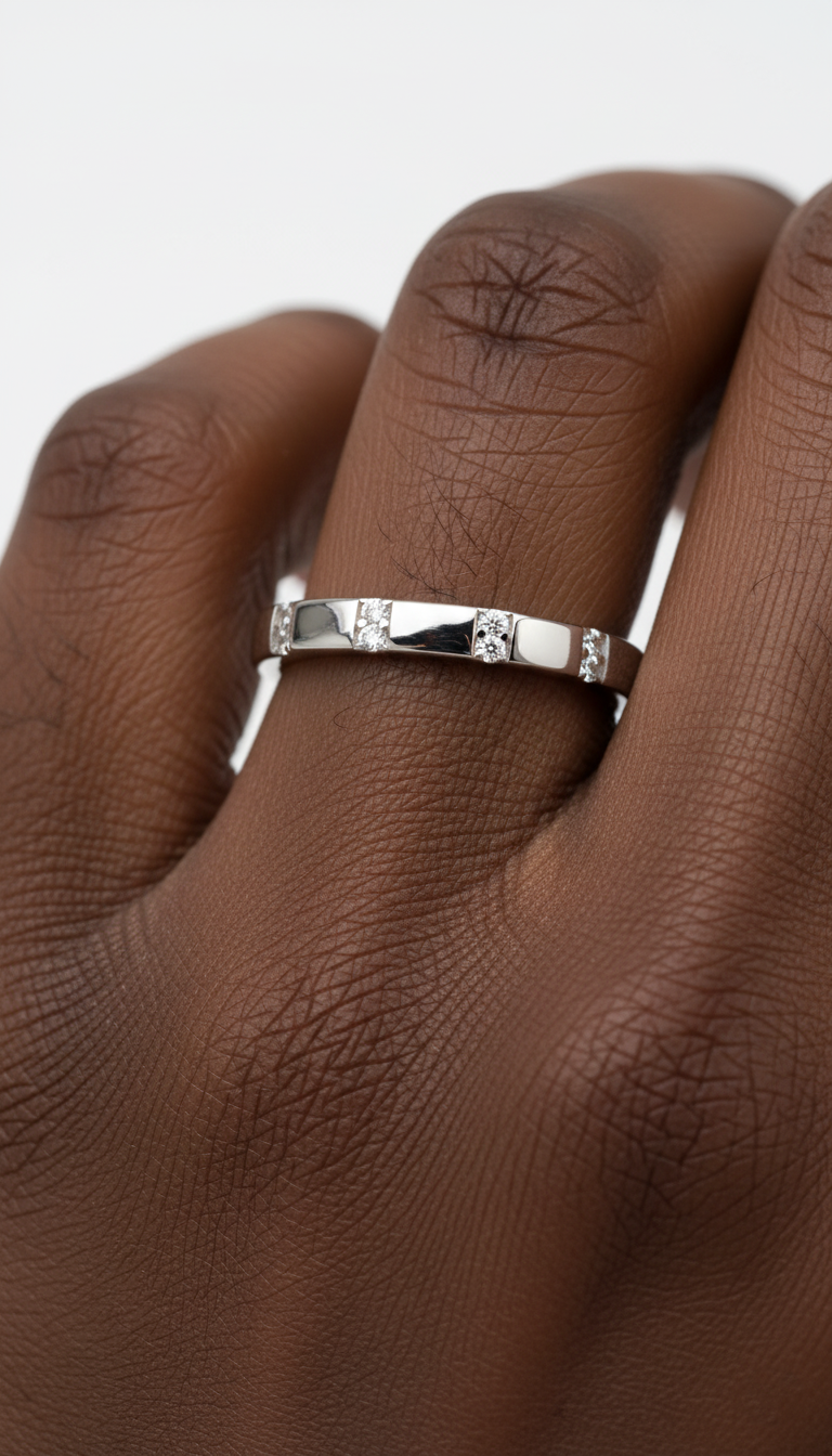 Whispering Diamonds Ring