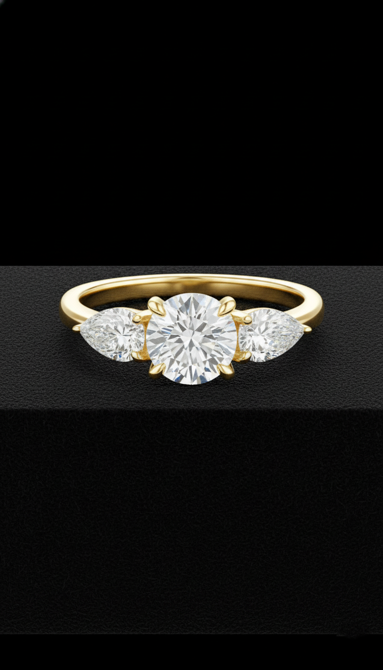 Celestial Comet Ring