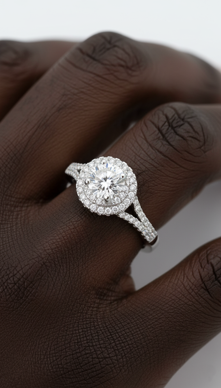 Solar Spark Ring