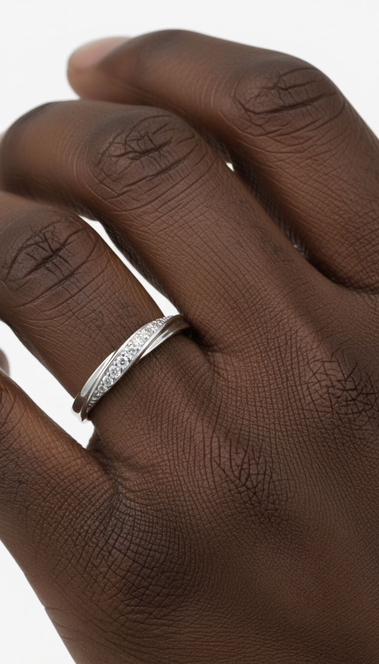Radiant Swirl Ring