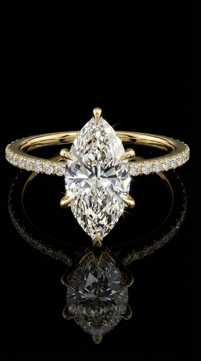 Anillo con cresta estelar