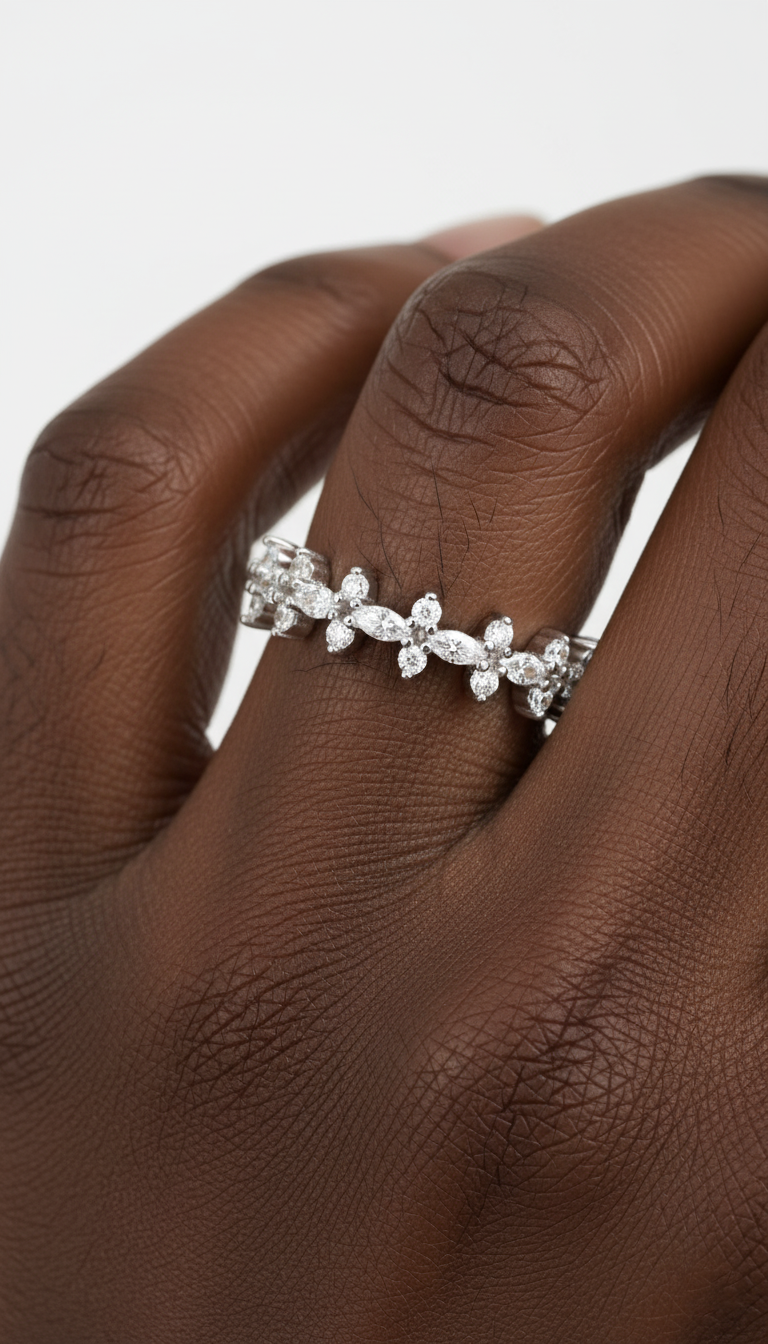 Peony Petals Ring