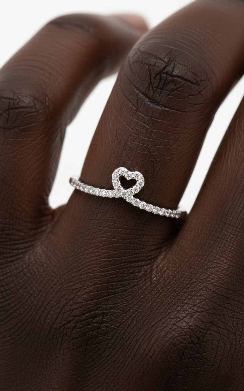 Förtrollad Hjärta Ring