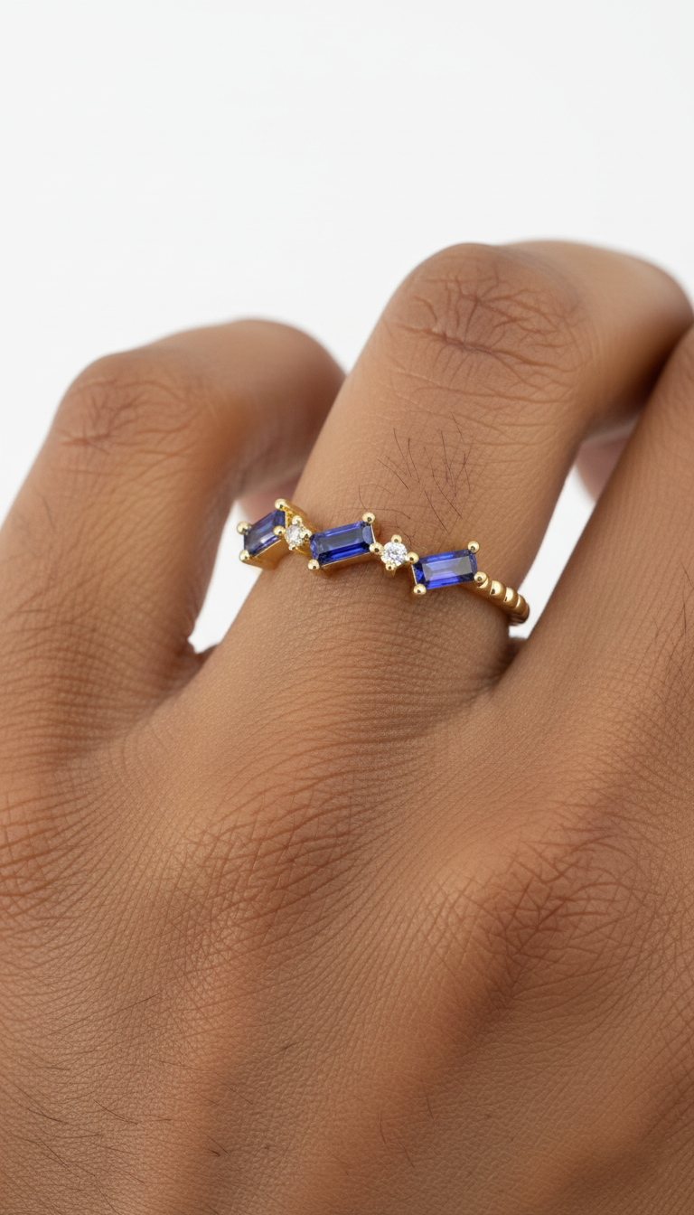 Golden Twilight Ring
