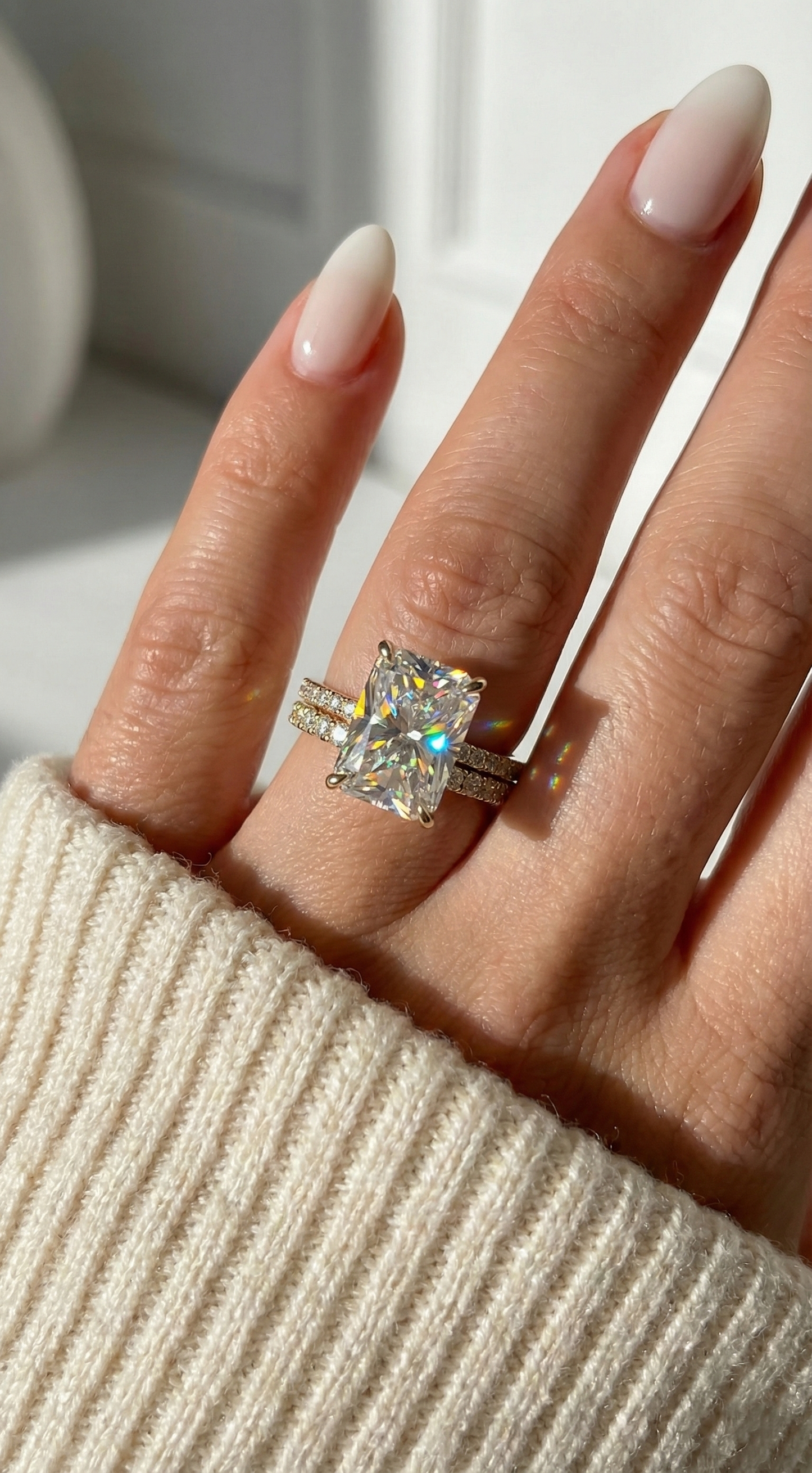 Glimmering Galaxy Ring