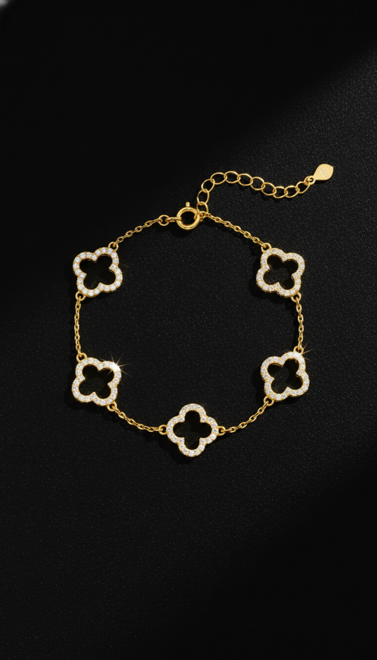 Celestial Clover Bracelet