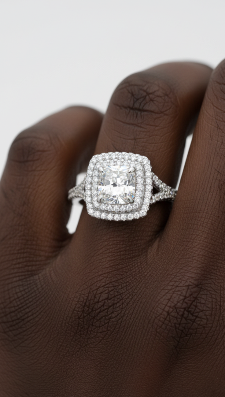 Lustrous Moonlight Ring