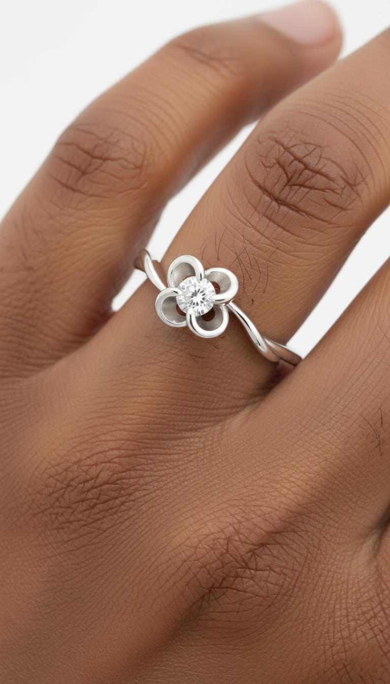 Clover Cascade Ring