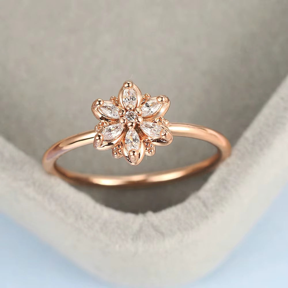 Anillo de susurro de pétalos