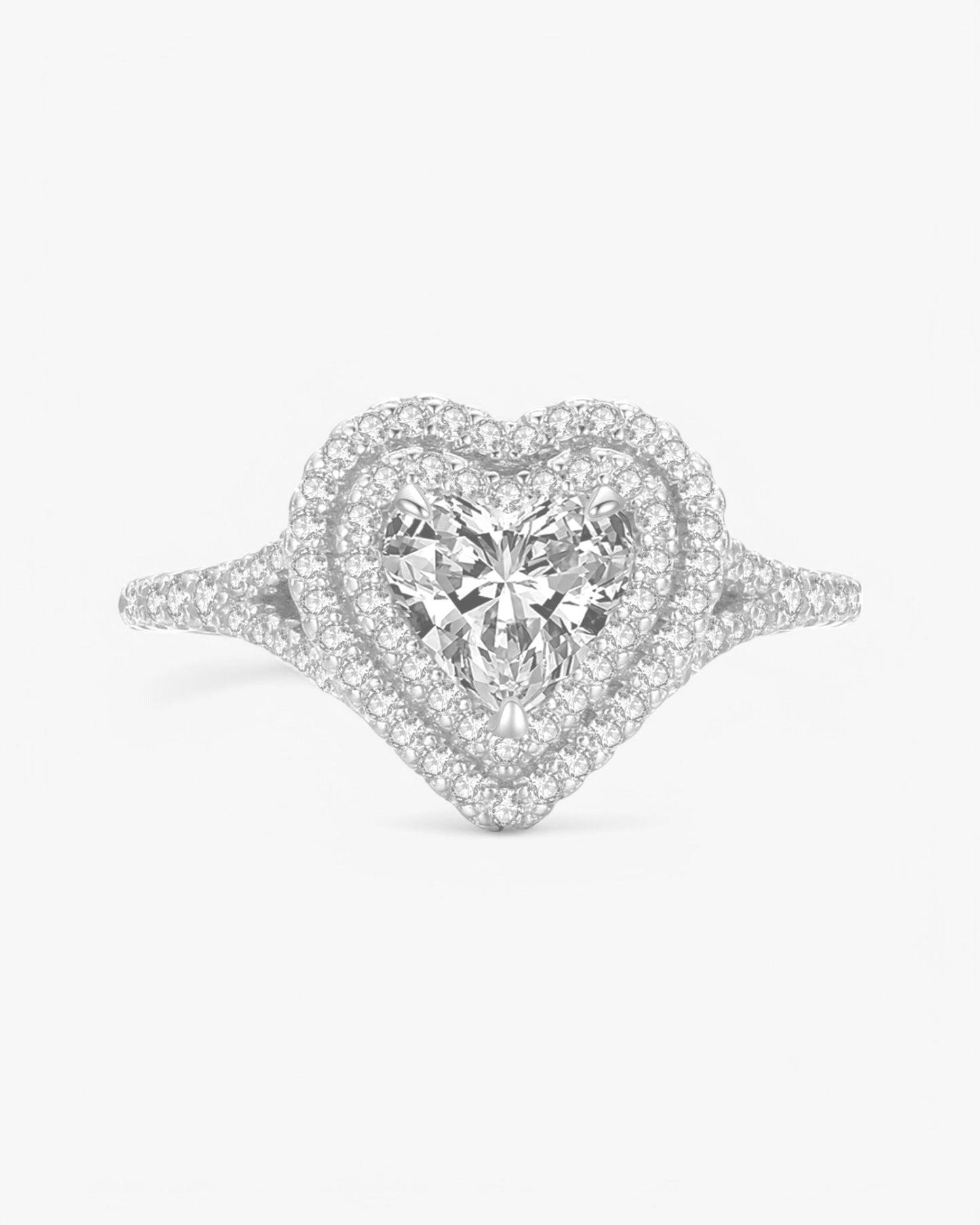 Anillo de corazón para siempre