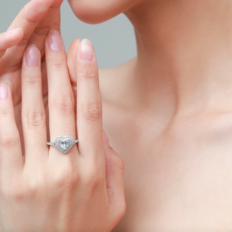 Forevermore Heart Ring - Diamoray