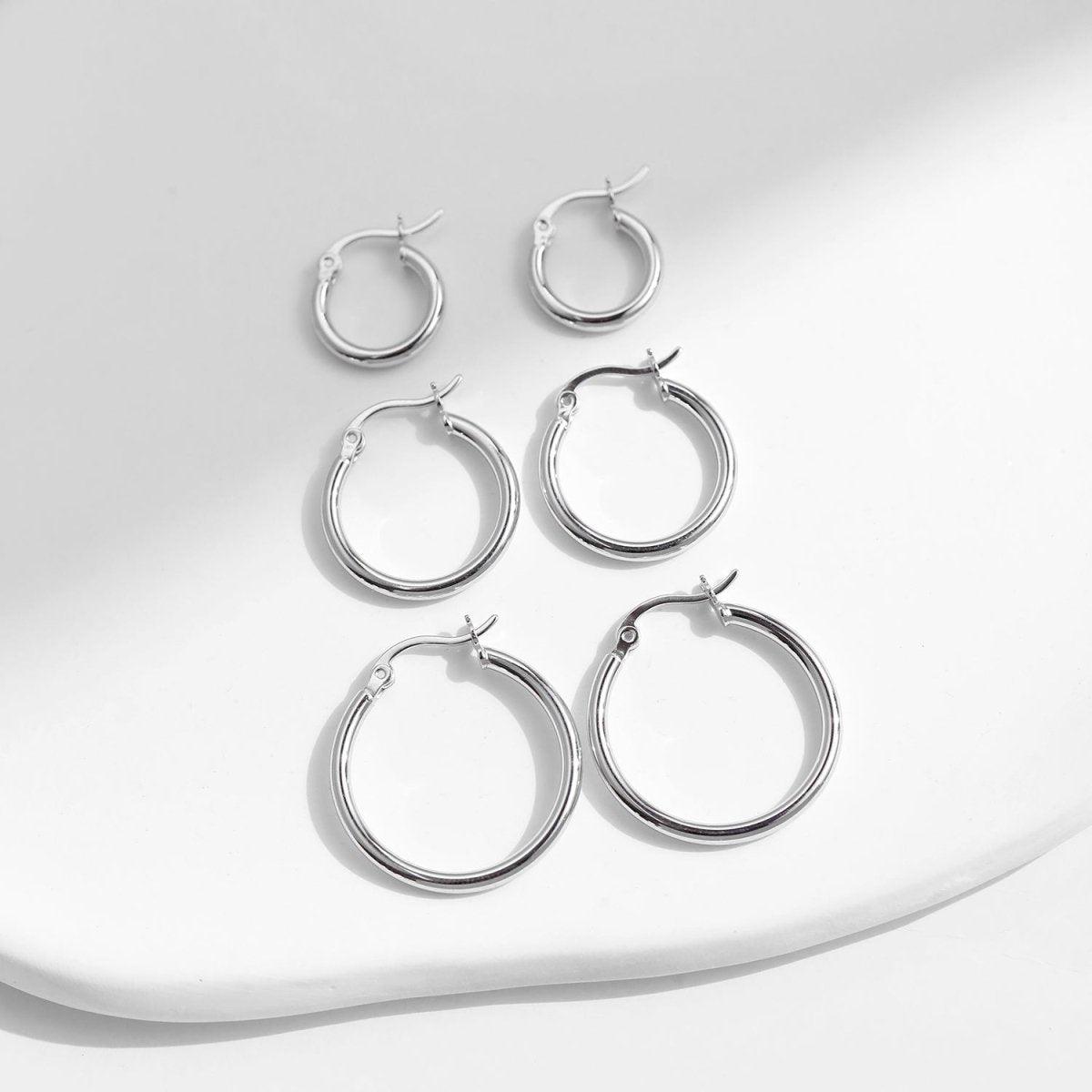 Luxe Loop Eaarings - Diamoray