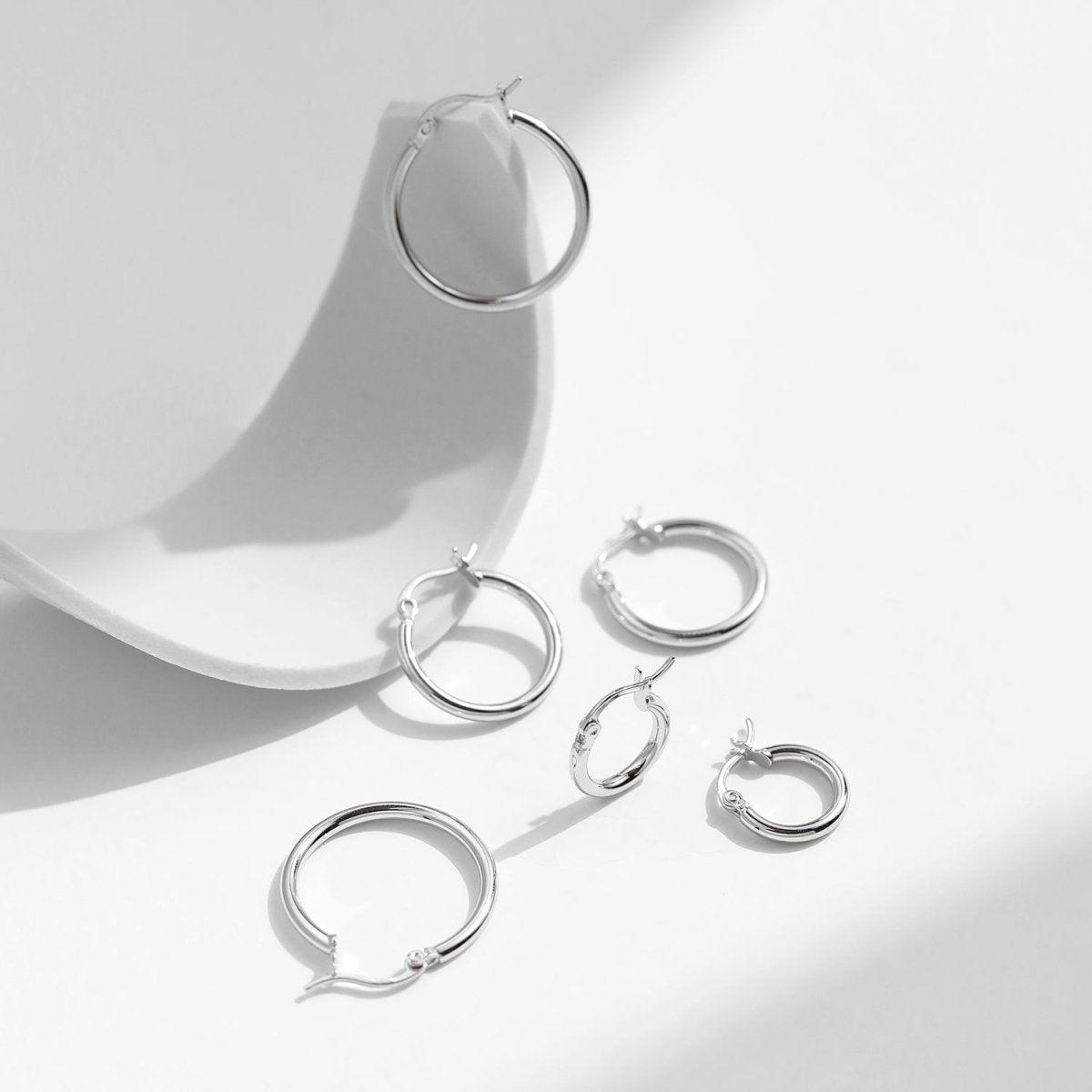 Luxe Loop Eaarings - Diamoray