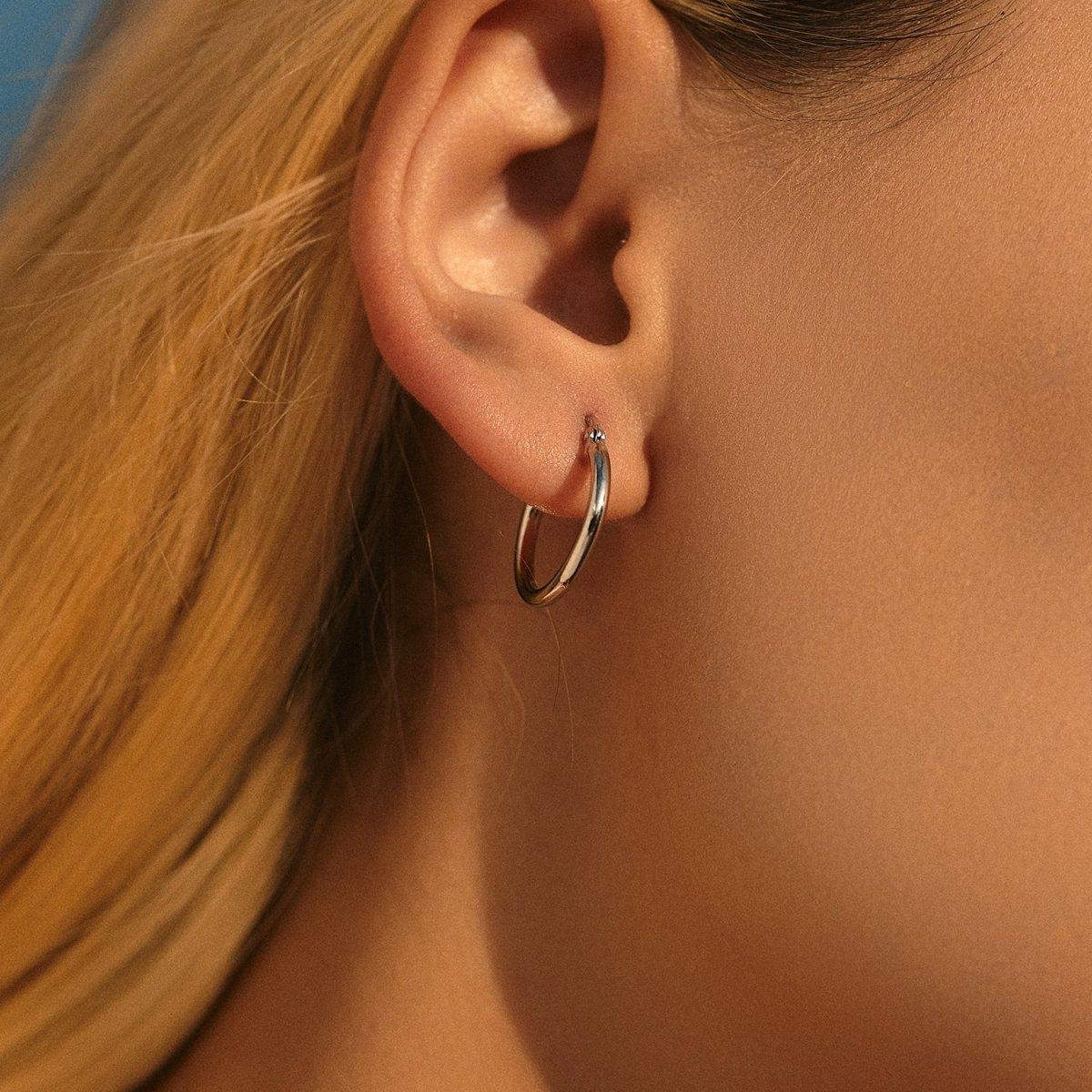 Luxe Loop Eaarings - Diamoray