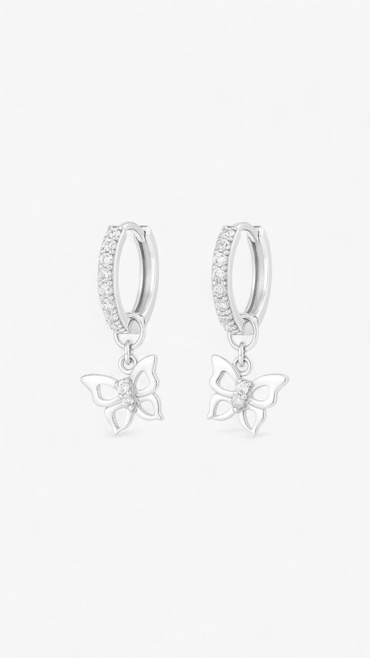 Pendientes de vuelo elegantes