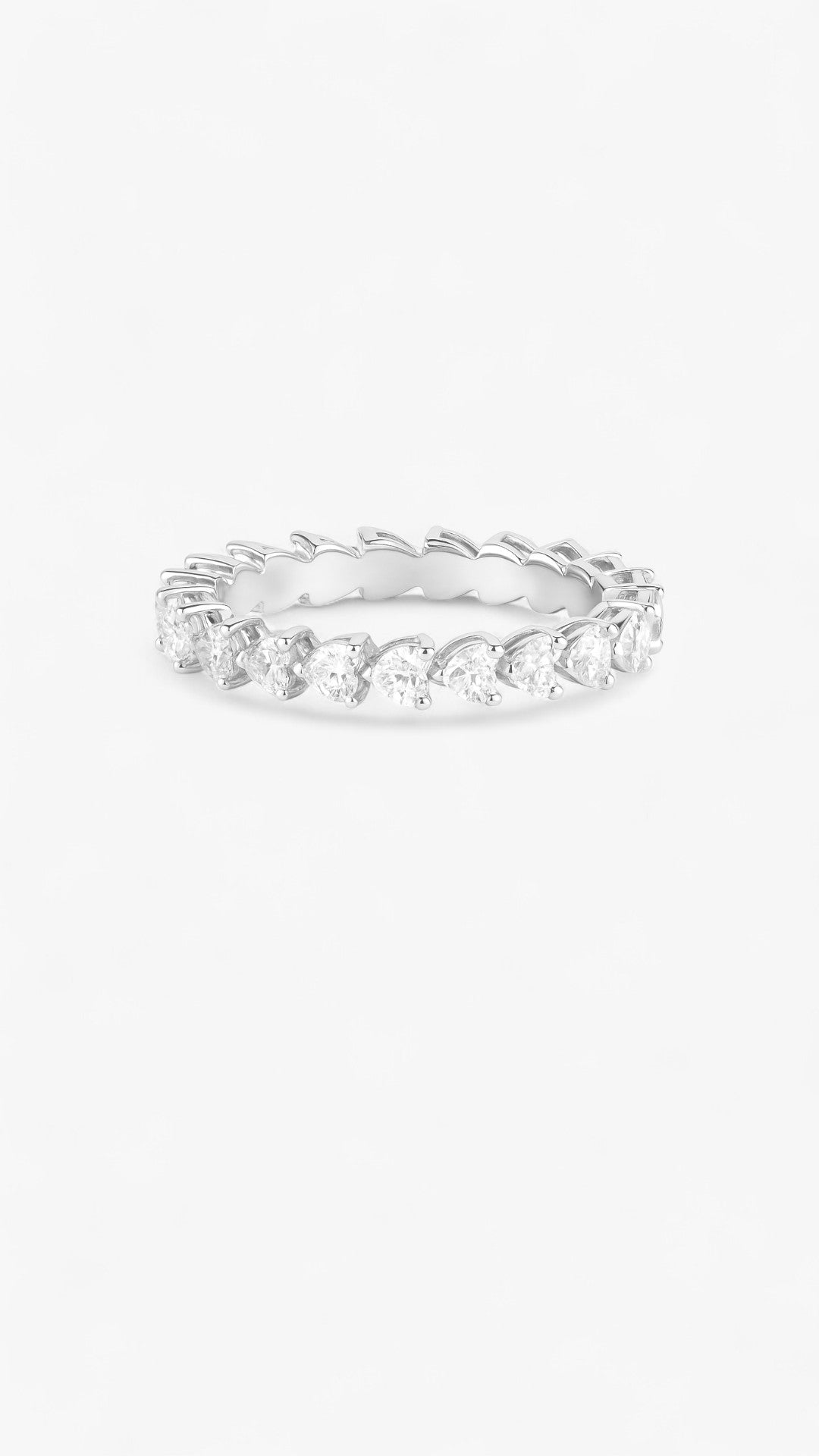 Hearts Cluster Ring