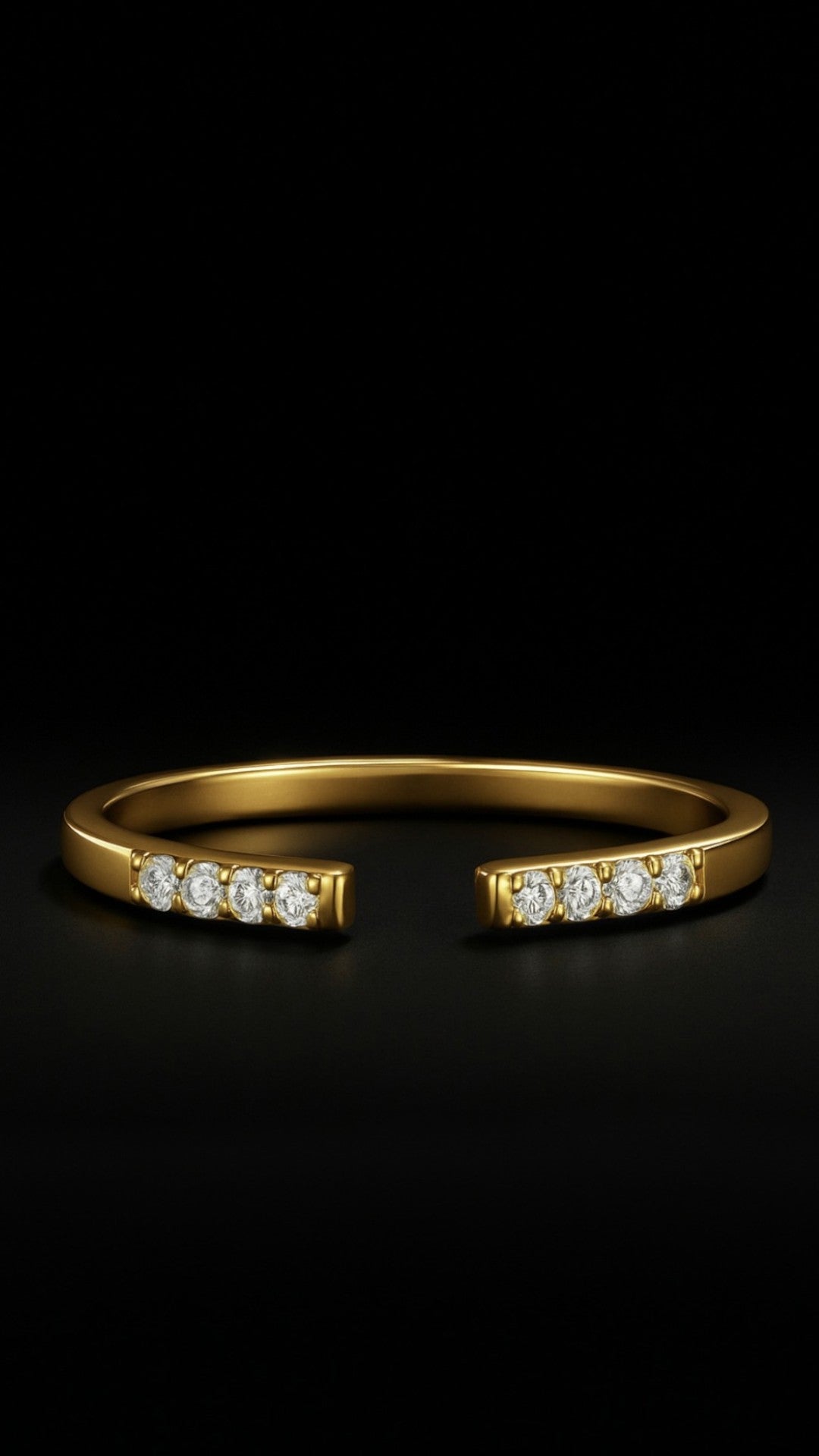 Förfinad Glittrande Ring