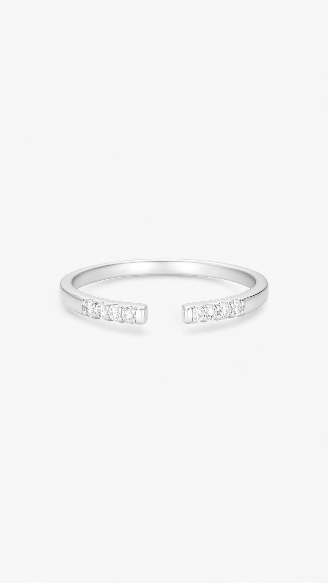 Refined Sparkle Ring