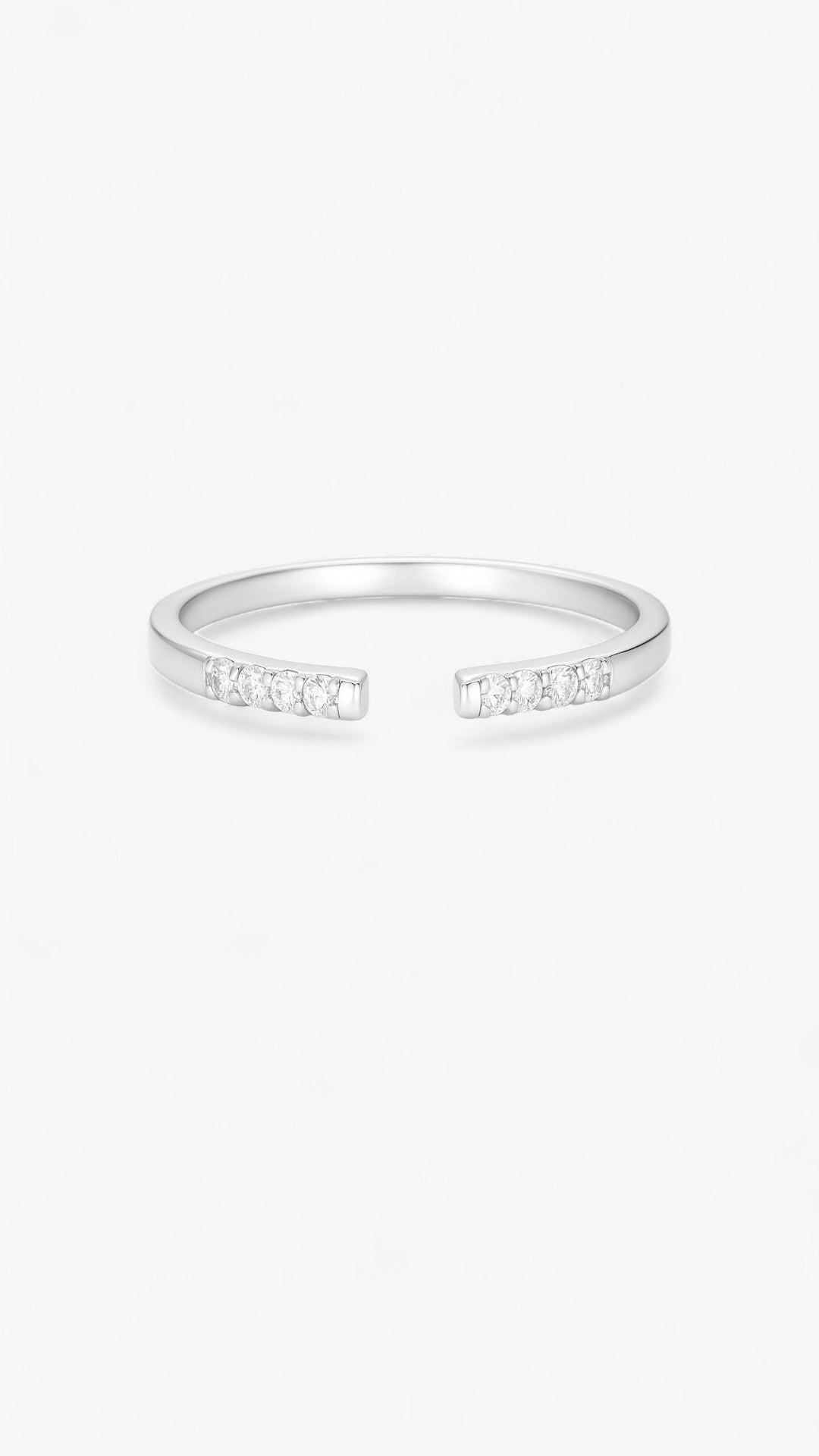 Refined Sparkle Ring