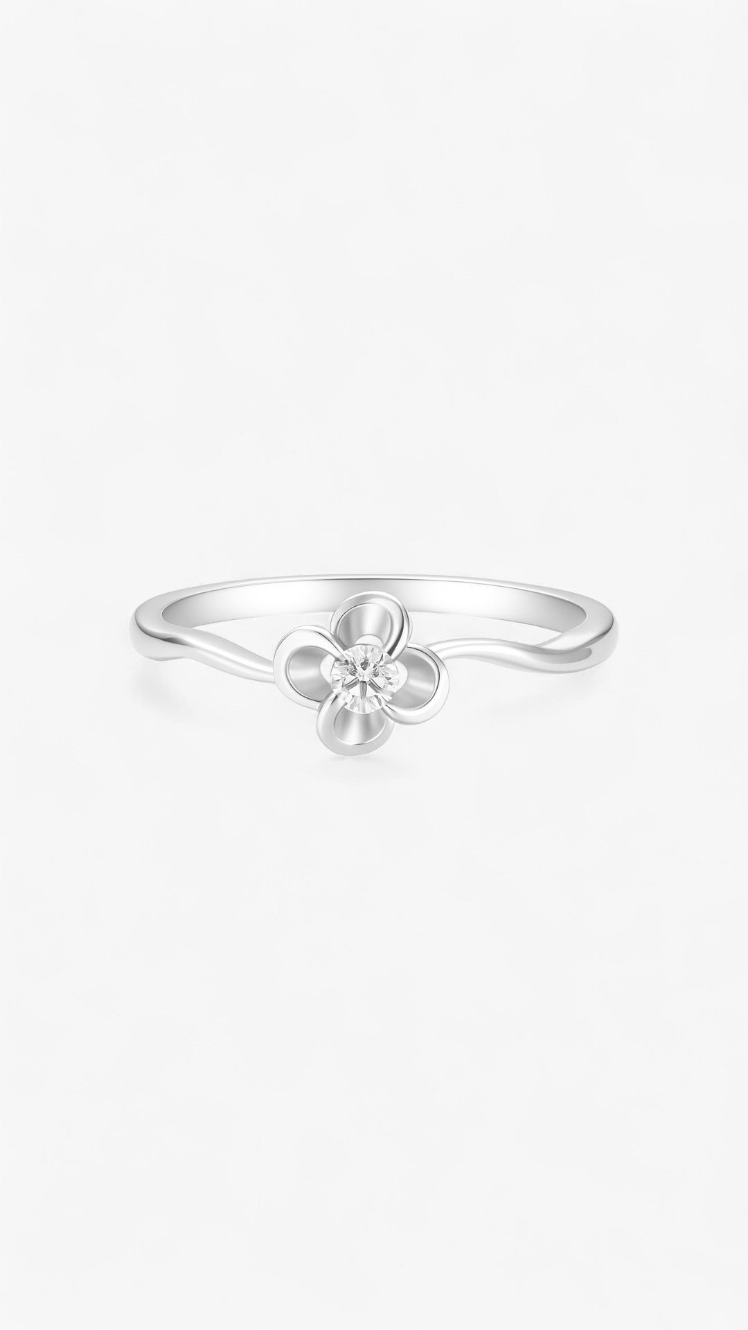 Clover Cascade Ring