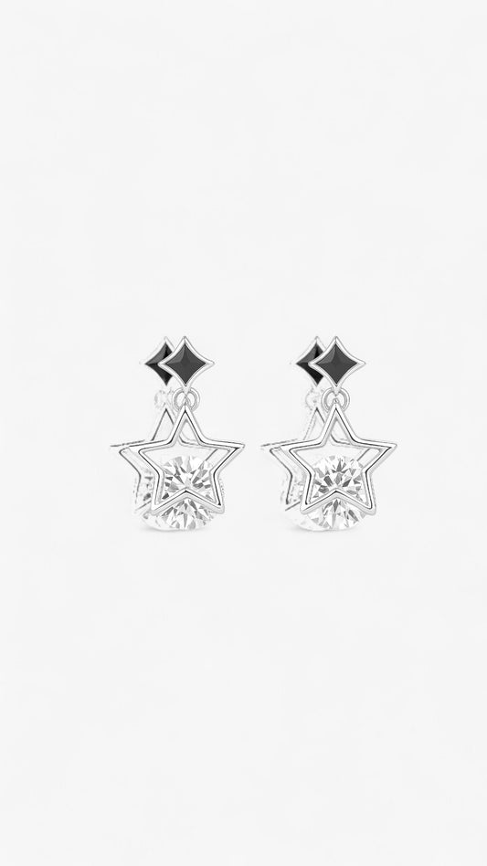 Pendientes de brillo galáctico