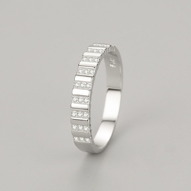 Shimmering Cascade Ring - Diamoray