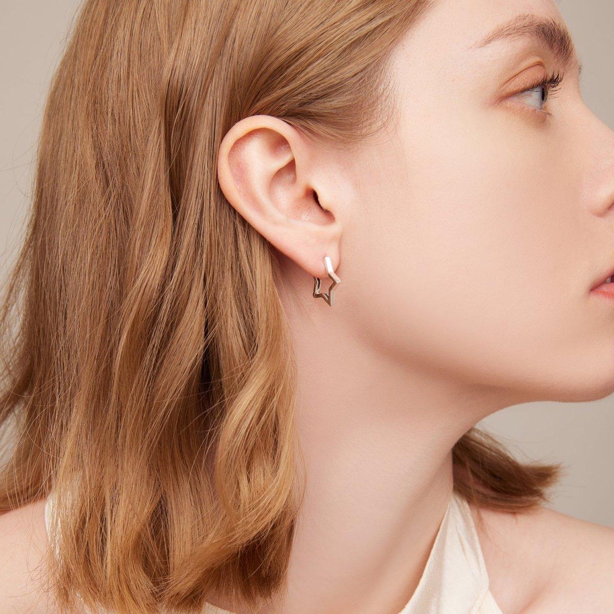 Shooting Star Earrings - Diamoray