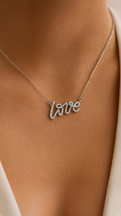 Ewige Liebe Halskette