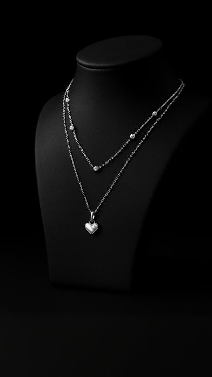 Collar de corazón divino