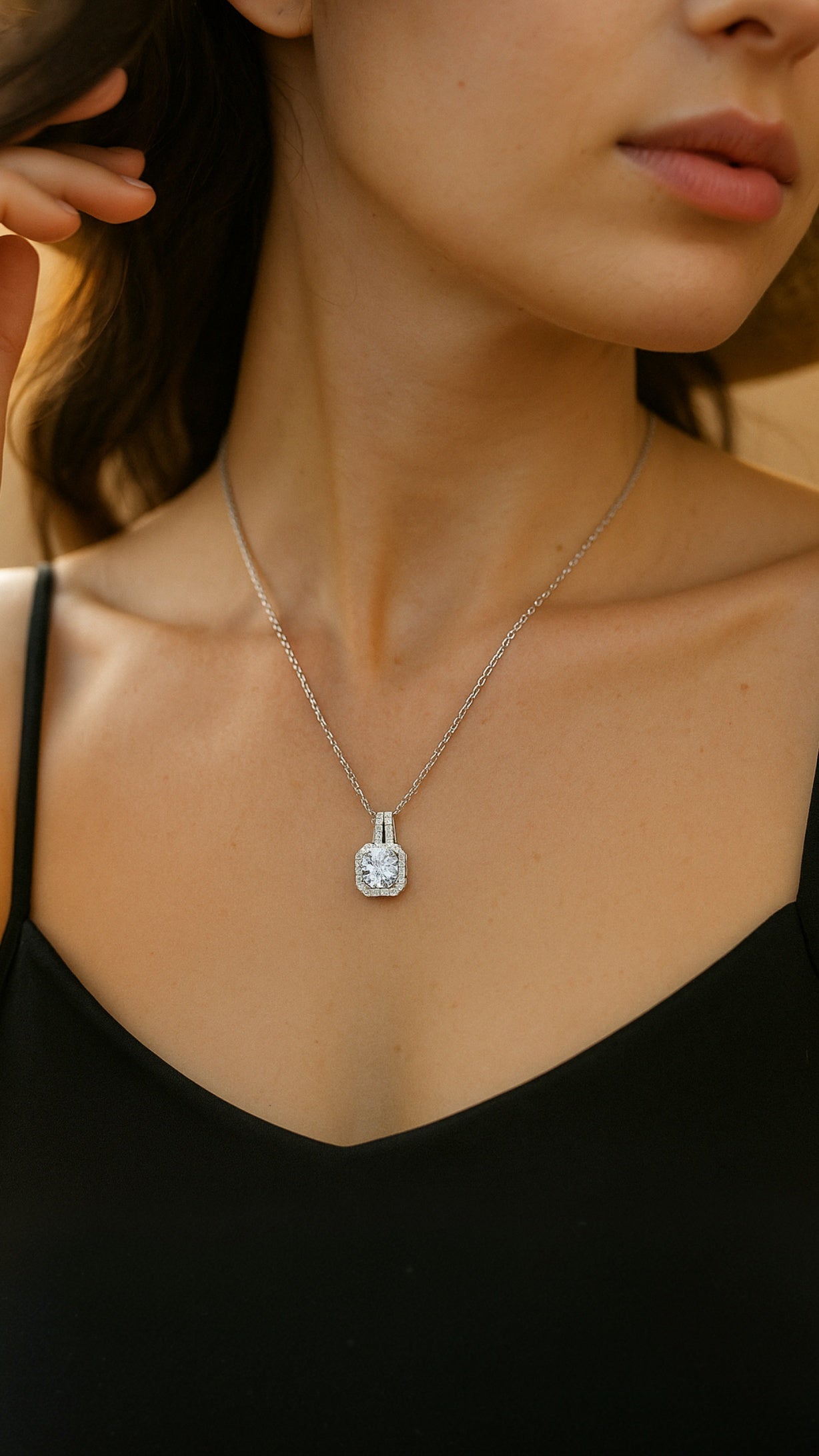 Celestine Shine Necklace