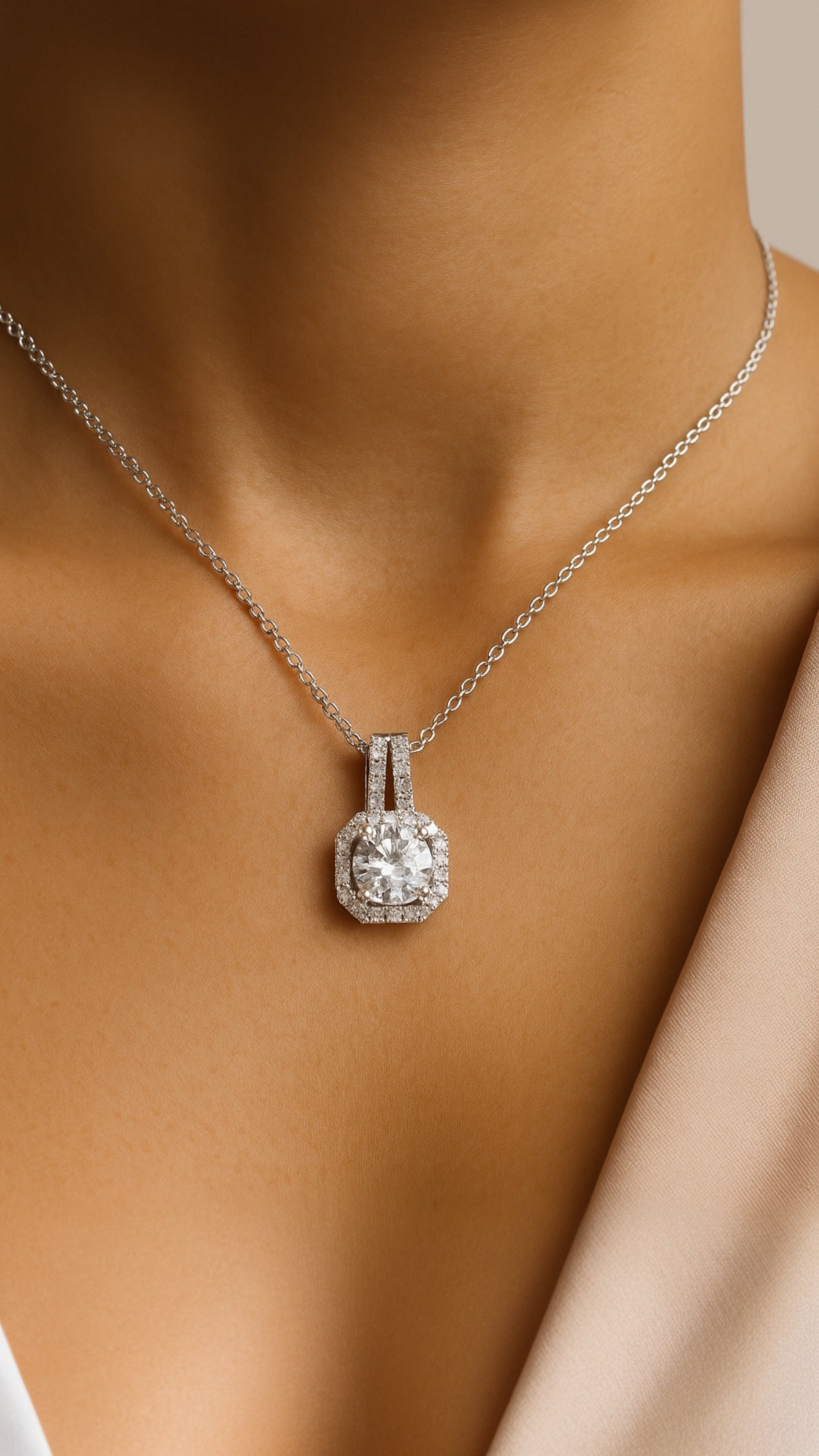 Celestine Shine Necklace