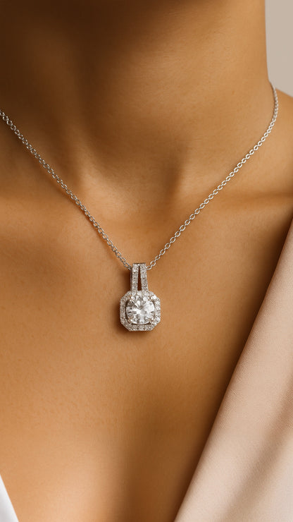 Celestine Shine Necklace