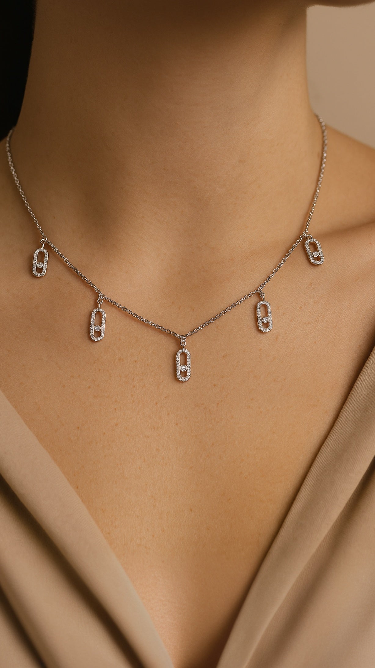 Luxe Chainline Necklace