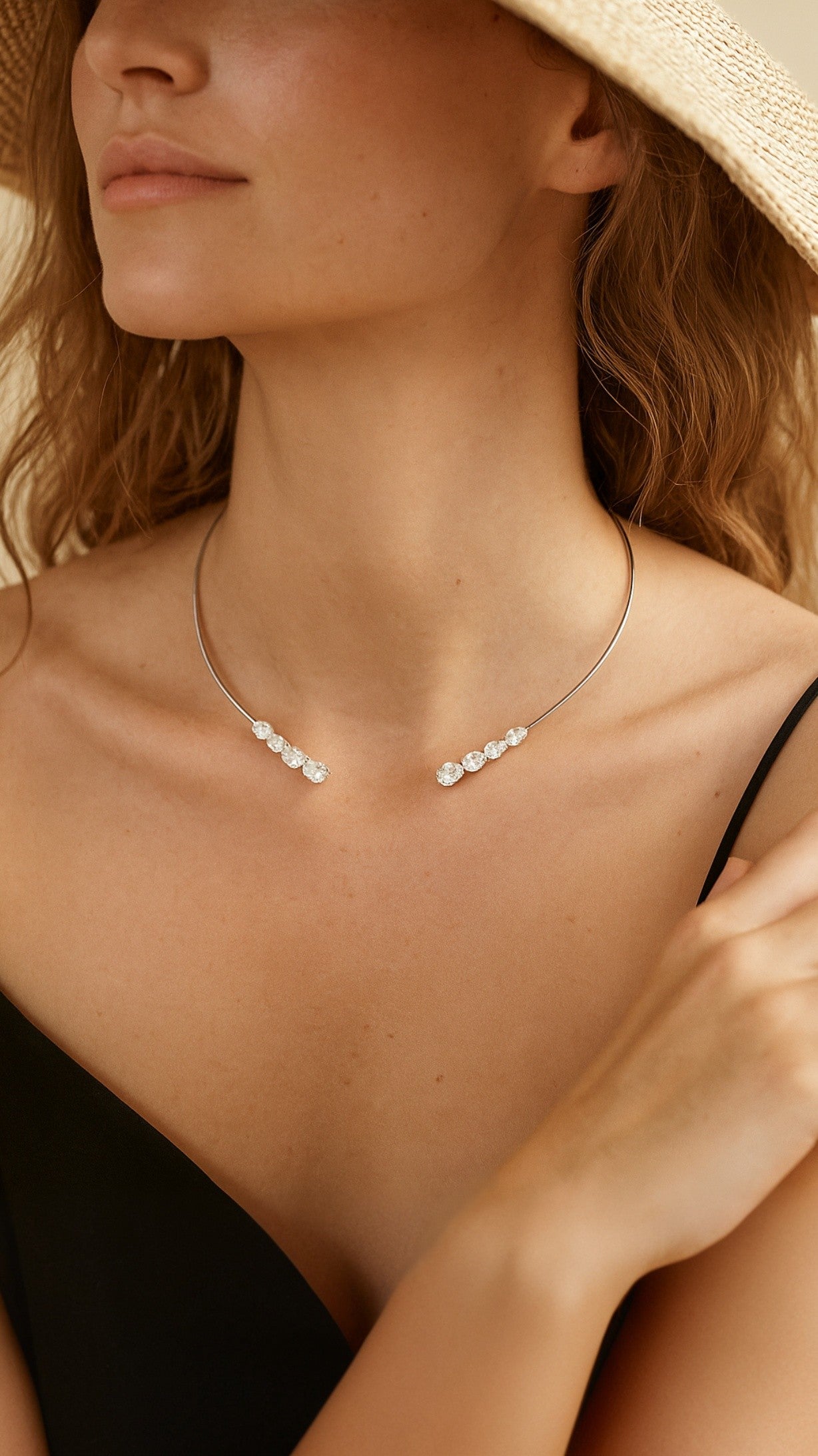 Crowned Veil Necklace
