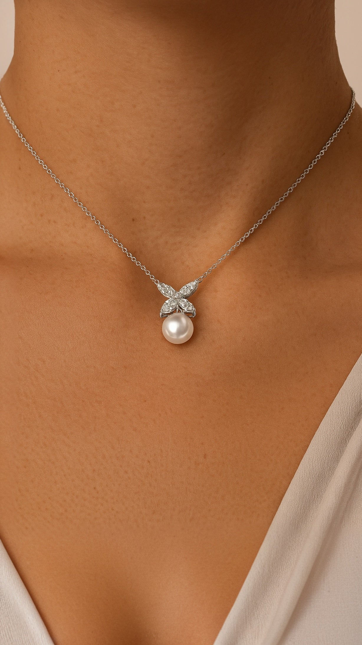 Pristine Pearl Necklace