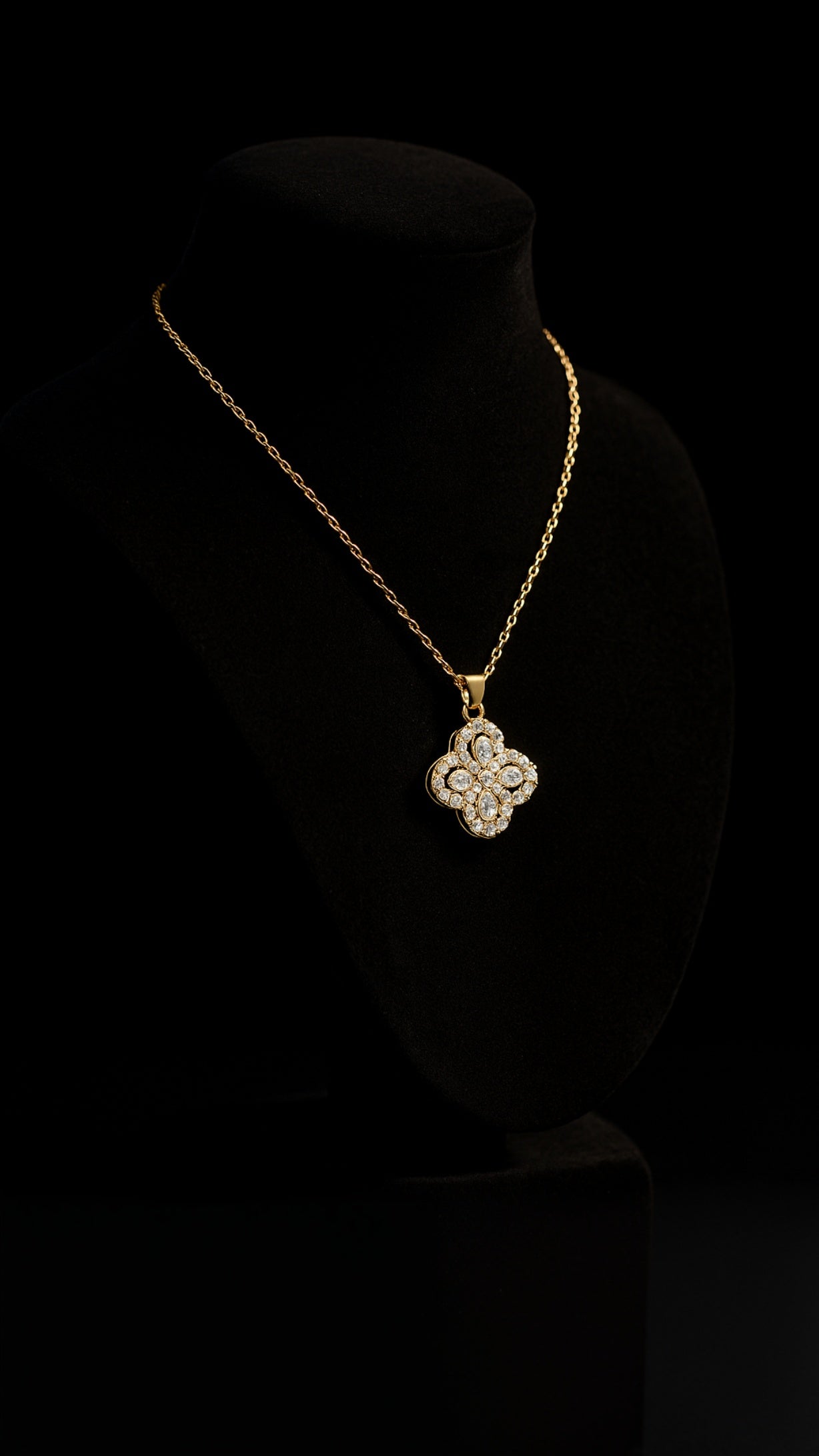 Cosmic Clover Necklace