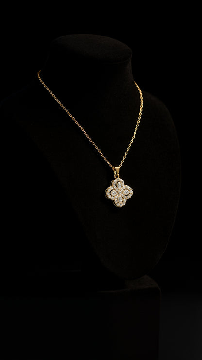 Cosmic Clover Necklace