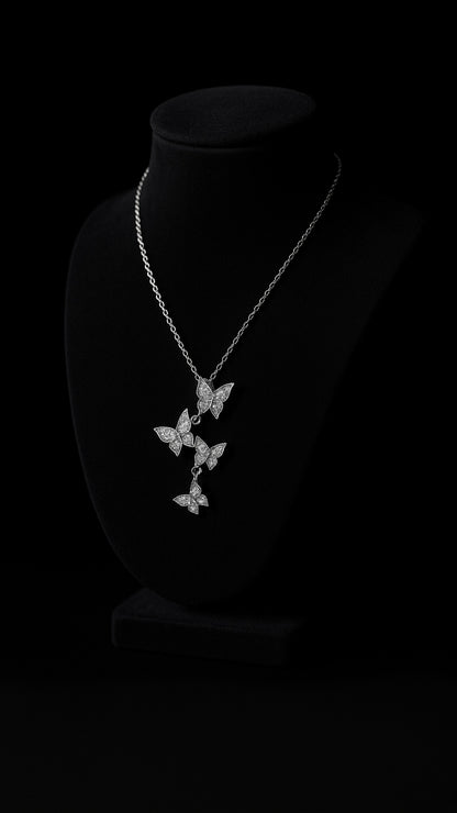 Winged Flutter Necklace