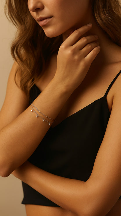 Pulsera de granate grandioso