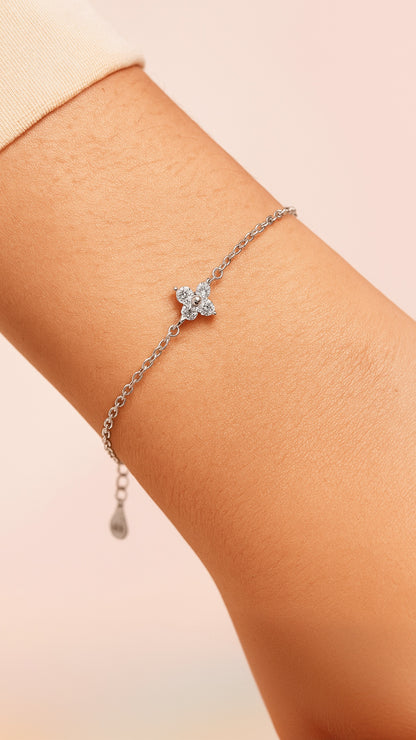 Pulsera de hoja de amante